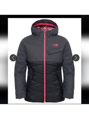 THE NORTH FACE | Carly Insulated Jacket in a grey and black Sz XS S
